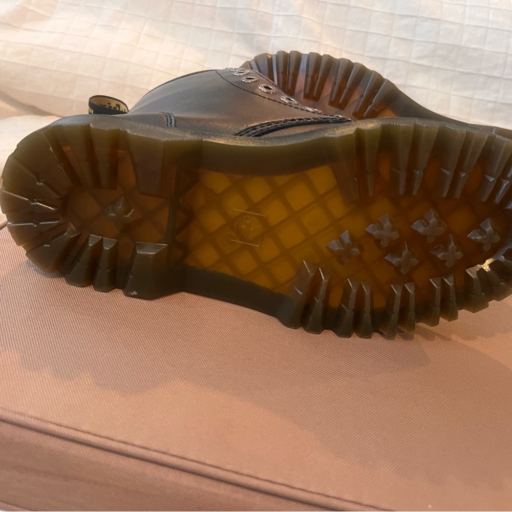 Dr. Martens Dark Brown Leather Boots